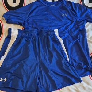 Under Armour Kids Blue Matching Set